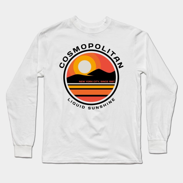 Cosmopolitan - Liquid sunshine 1987 Long Sleeve T-Shirt by All About Nerds